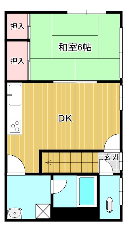 三宅様中央町アパート 間取り