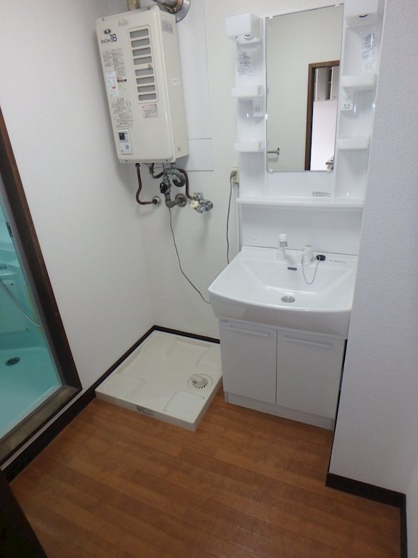 三宅様中央町アパート 洗面所