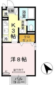 タイガーデンＭＡＴＳＵＩ 間取り