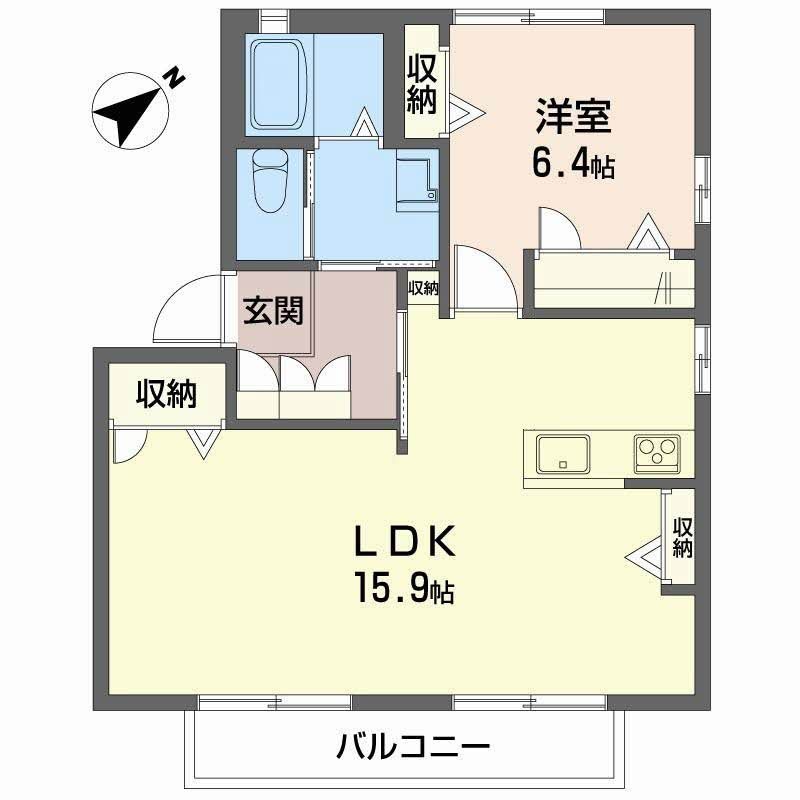 プロシードA 間取り