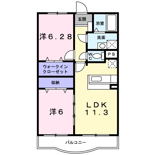 ピニーズコート 間取り
