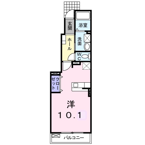 ココミッドタウンＡ 間取り
