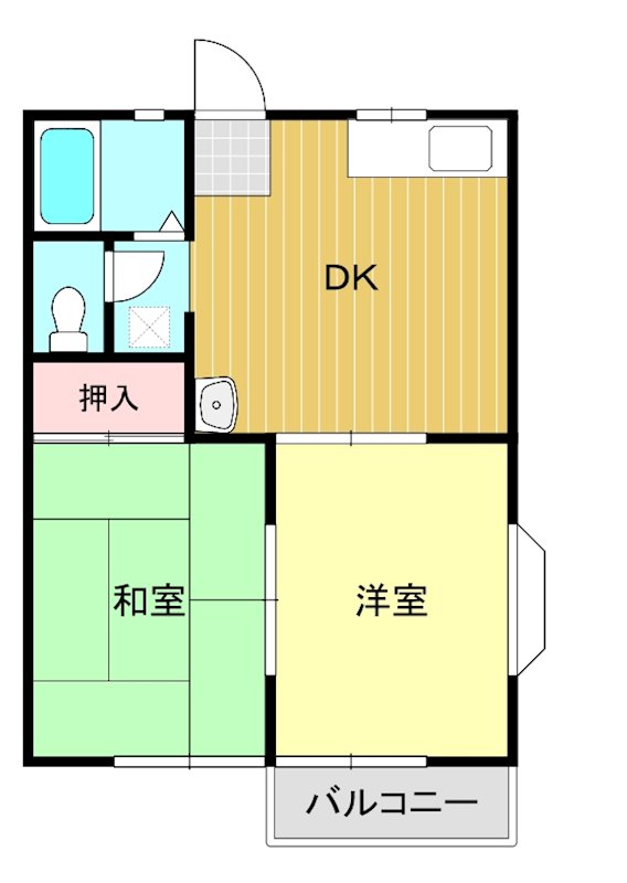 ゴールドハイツⅠ 間取り