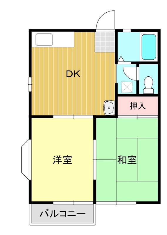 ゴールドハイツⅠ 間取り