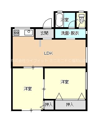 コーポラスナイン 間取り