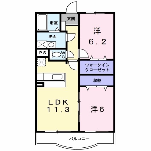 ピニーズコート 間取り
