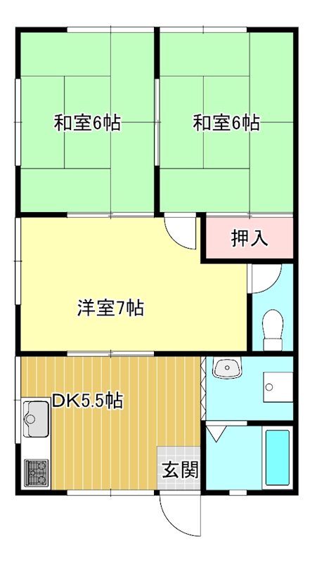 ウイズはかざ 間取り