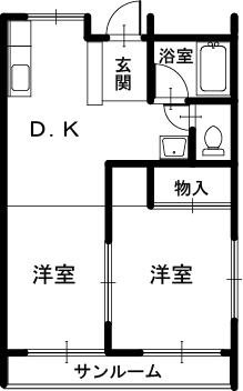 マンションエトワール 間取り