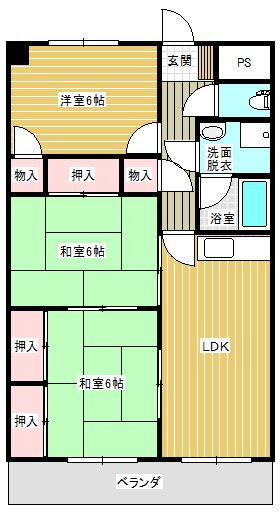 メゾンポプラ 間取り