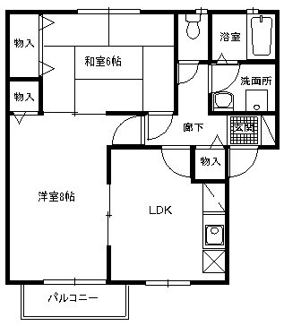 アーバンハイツセゾンB棟 間取り