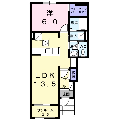 ラウレア　Ⅰ 間取り