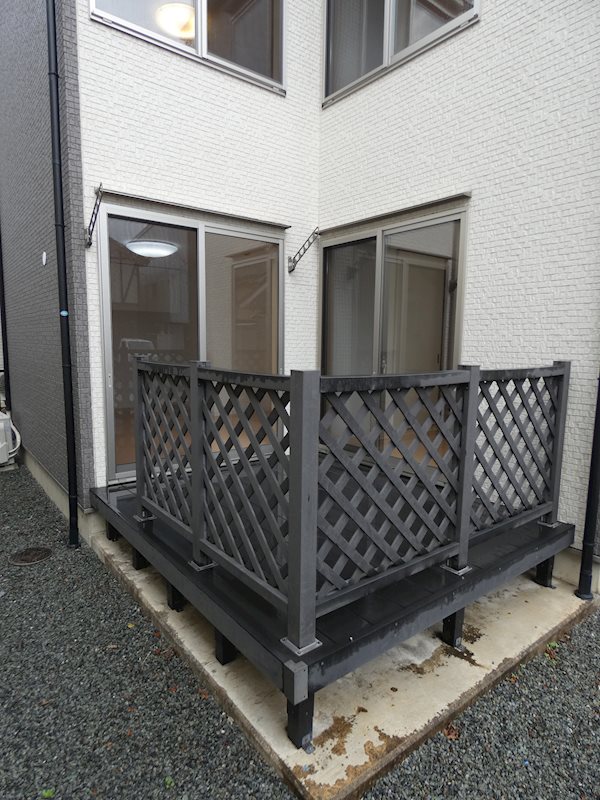 ユニキューブ砂子町B棟 ベランダ