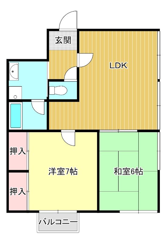 グランデールⅡ 間取り