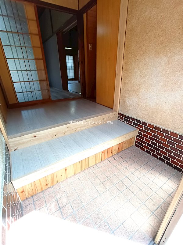 加藤様正法寺貸家 玄関