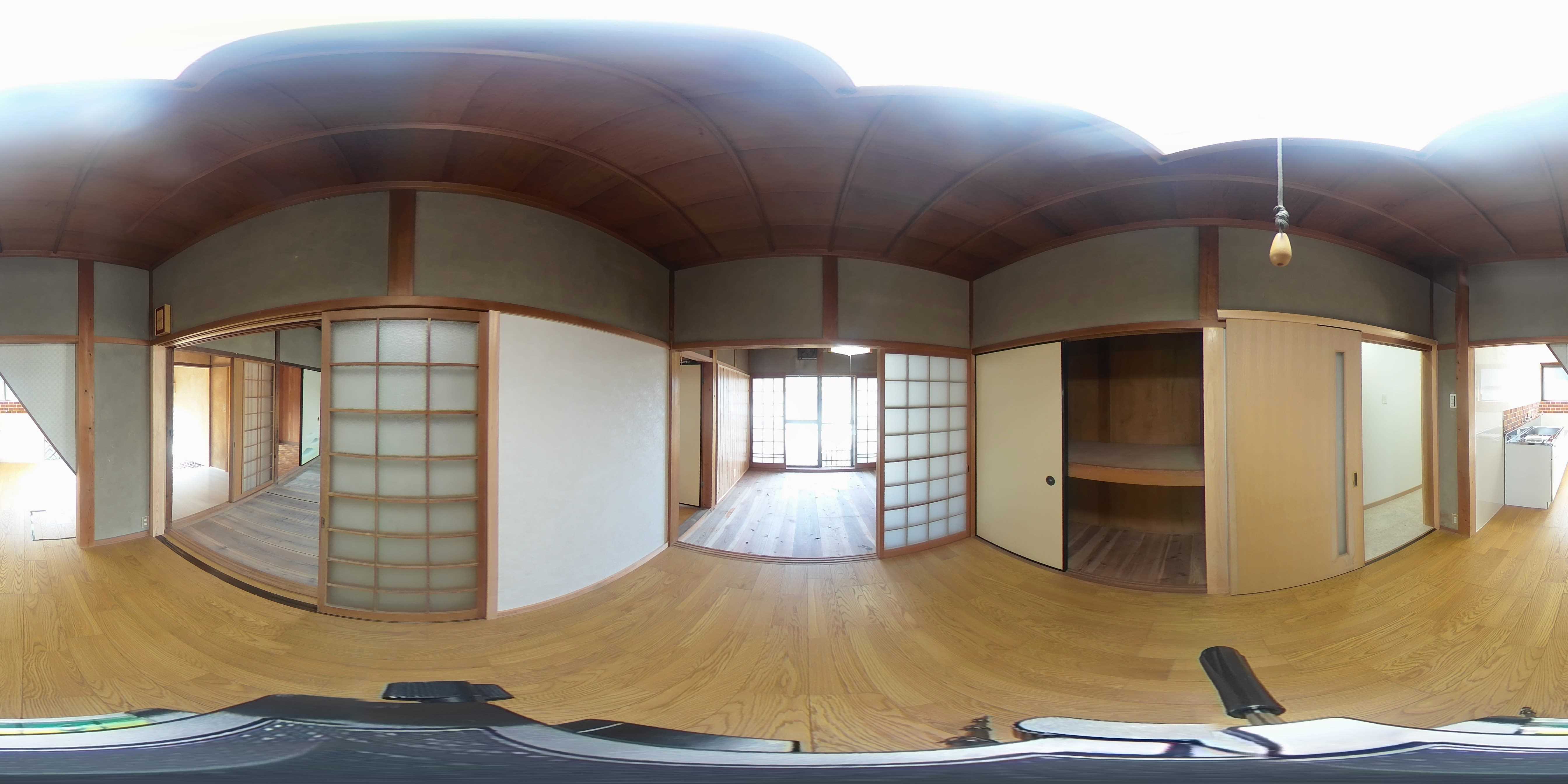 加藤様正法寺貸家 リビング