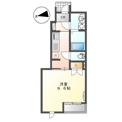 （仮）土師新築アパート 間取り