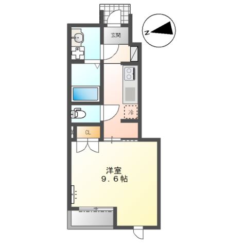 （仮）土師新築アパート 間取り