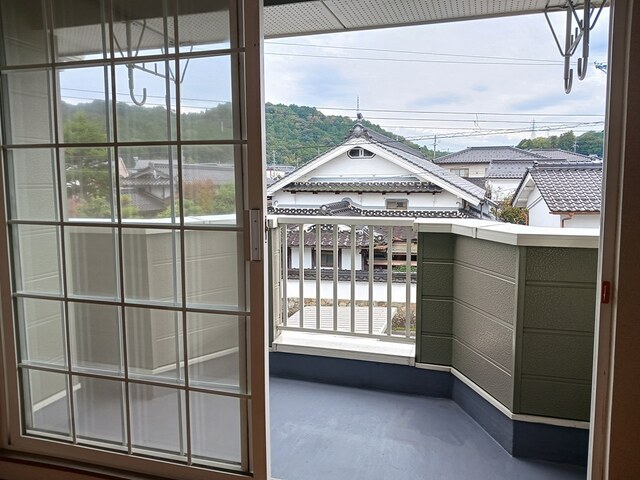 フロレスタⅡ ベランダ