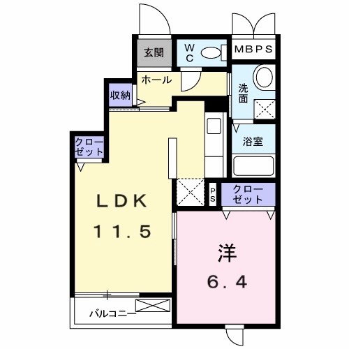 グレイス岡﨑 間取り