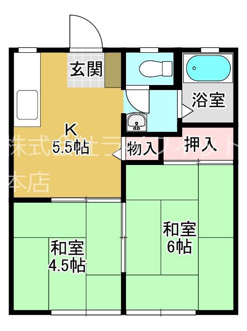 光明ハイツ 間取り