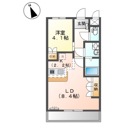 明和マンションⅡ 間取り