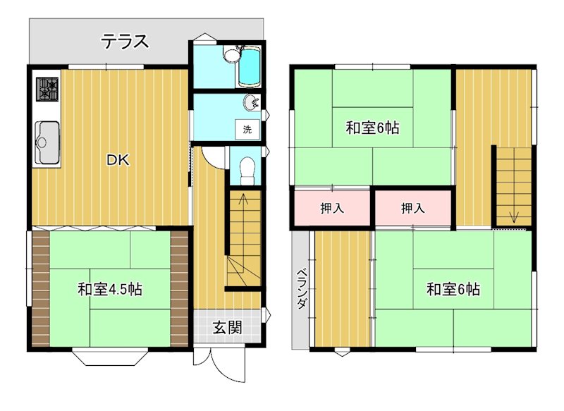 山菱パークハイツ　 間取り