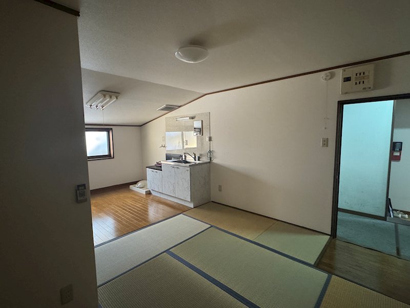 大開通りアパート ベッドルーム