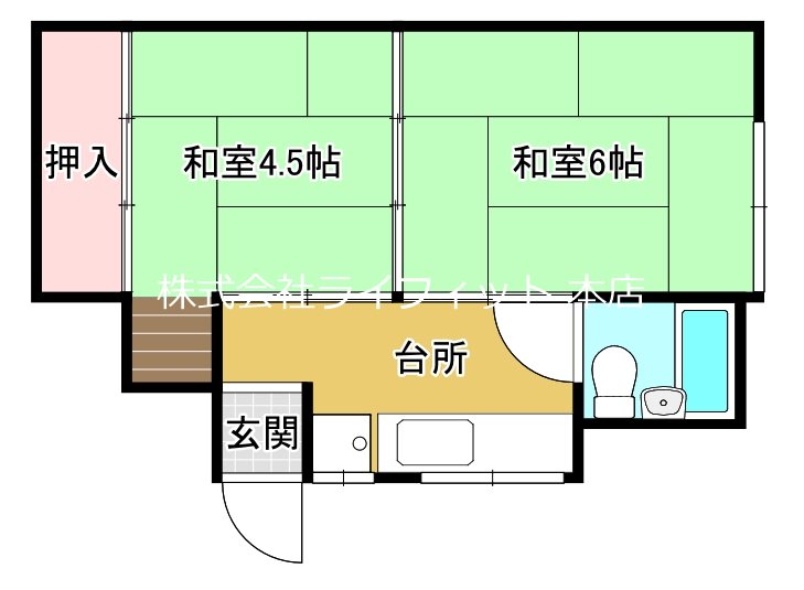 八代荘 間取り