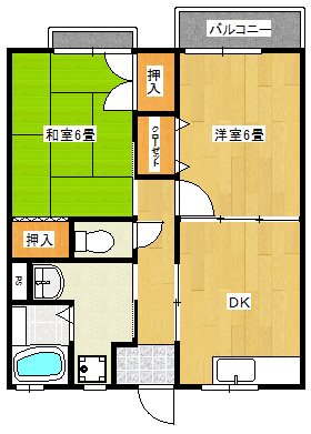 グランデールⅠ 間取り