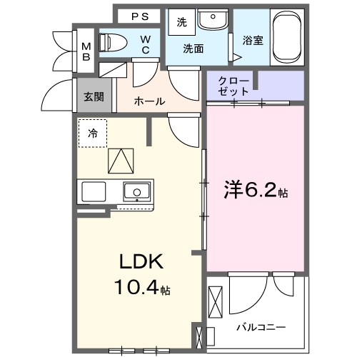ポルトキアーロ 間取り