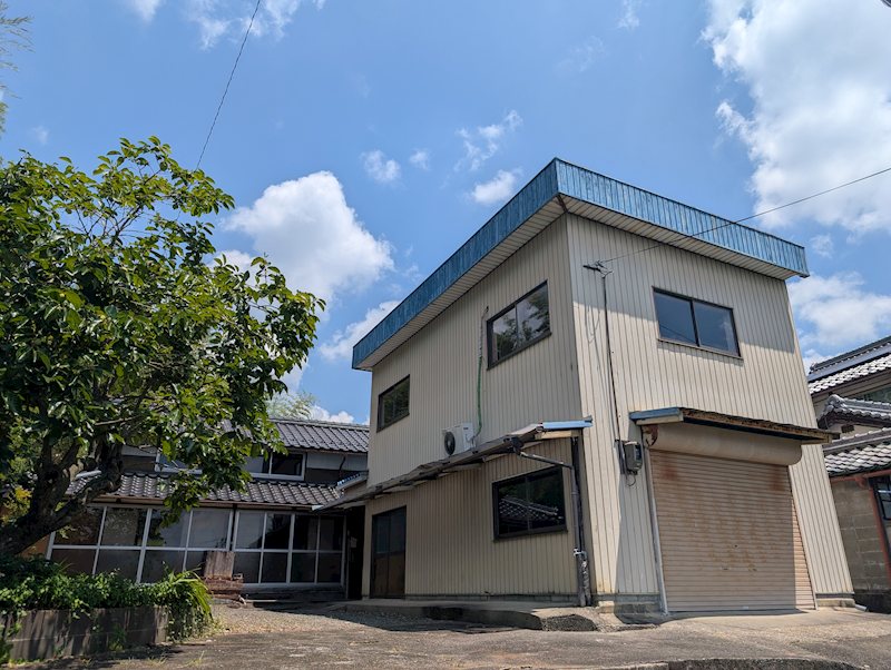 多保市　倉庫兼事務所 外観