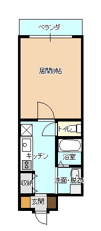 プロムナードⅣ 間取り