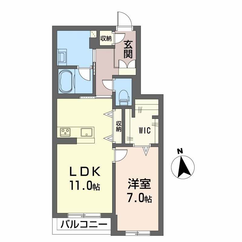 シャーメゾン　ルミナスコート 間取り