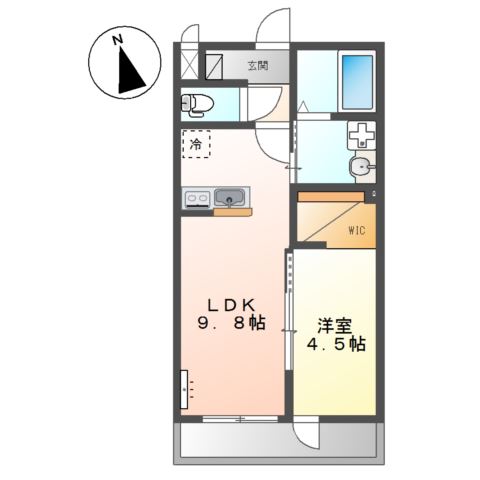 オークテラス（Oak Terrace) 間取り