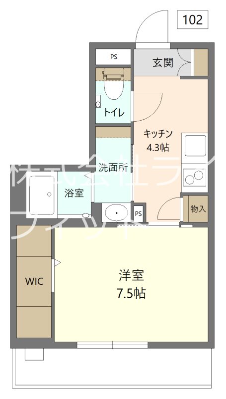 シャーメゾン　リヴィエール 間取り