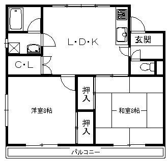 ドリームマンション５＆５ 間取り