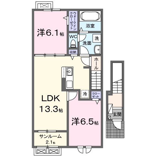 アイルーⅡ 間取り