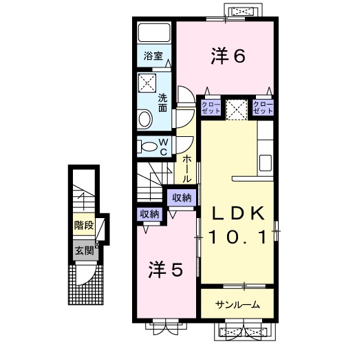 ヴァンベール 間取り