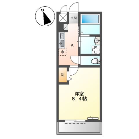 ヴィーヴル（ｖｉｖｒｅ） 間取り