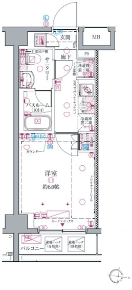 ＨＹ’ｓ　新小岩 間取り