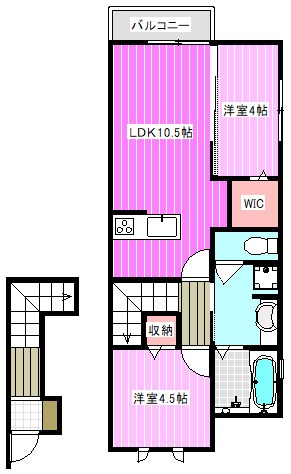 ミランジュエル 間取り