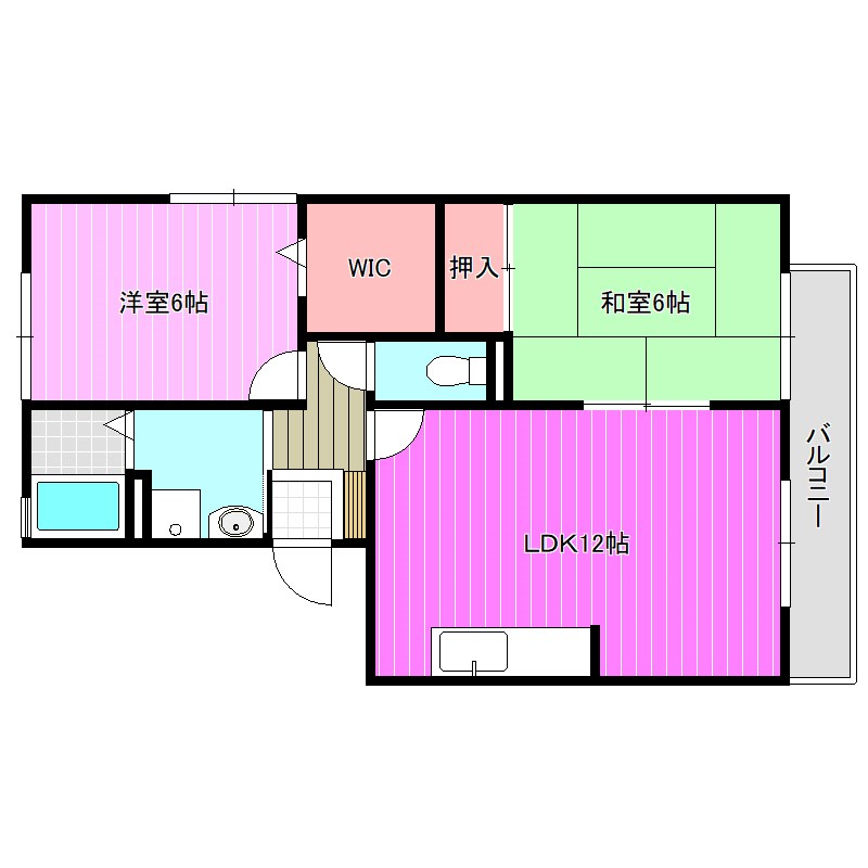 クレセール橿原 間取り