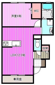 グランツコート三笠 A棟 間取り