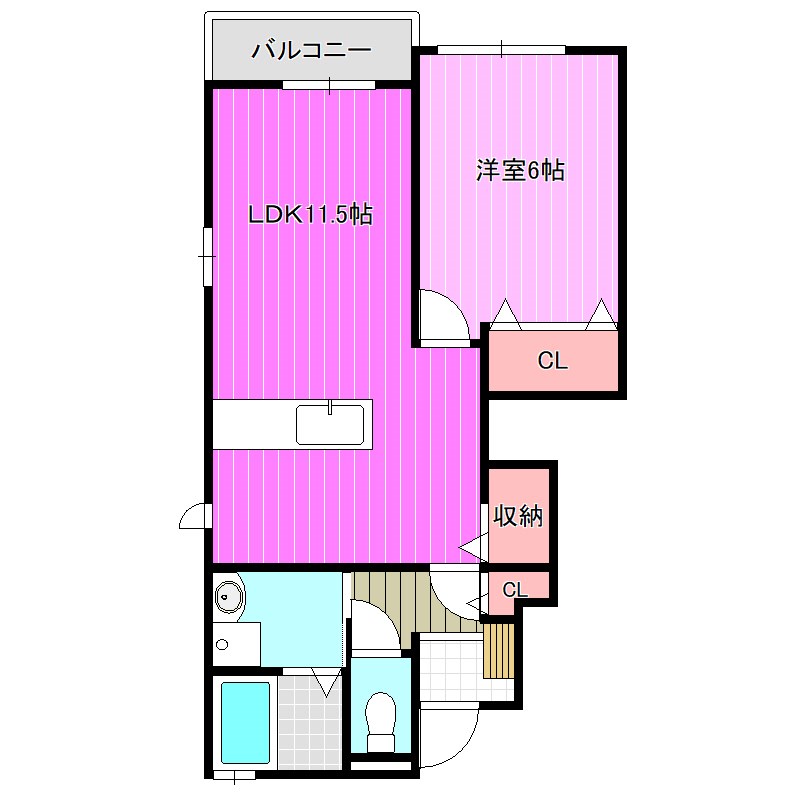 リバーサイド太子 間取り