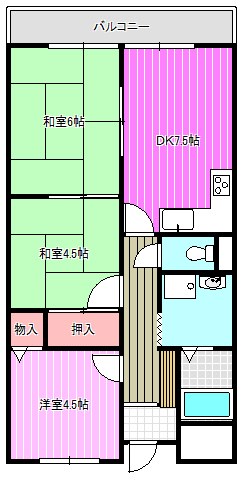 レジデンスモア 間取り