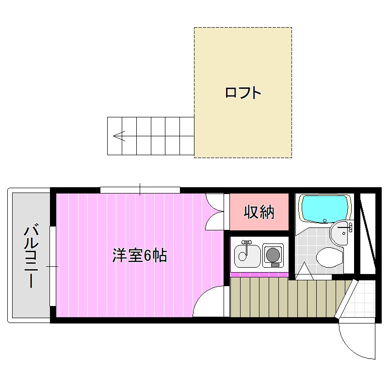 クレール橿原 間取り
