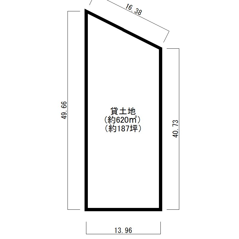 十六面貸土地 間取り