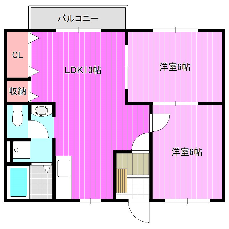 ハイツまほろば 間取り