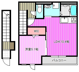 WEST　SAWA 間取り