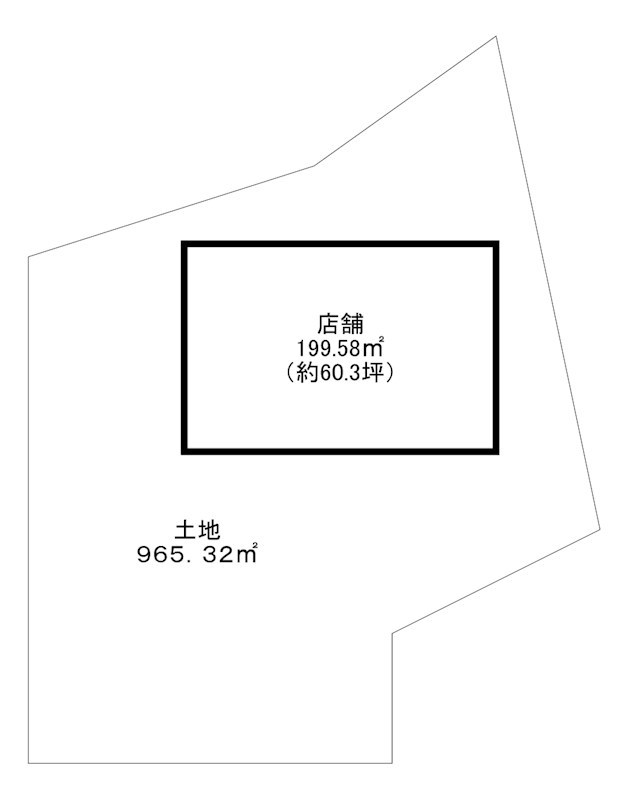 斑鳩町神南店舗 間取り